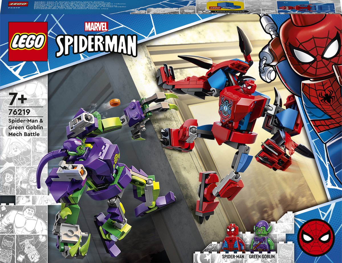 LEGO Marvel Spider-Man & Green Goblin Mechagevecht