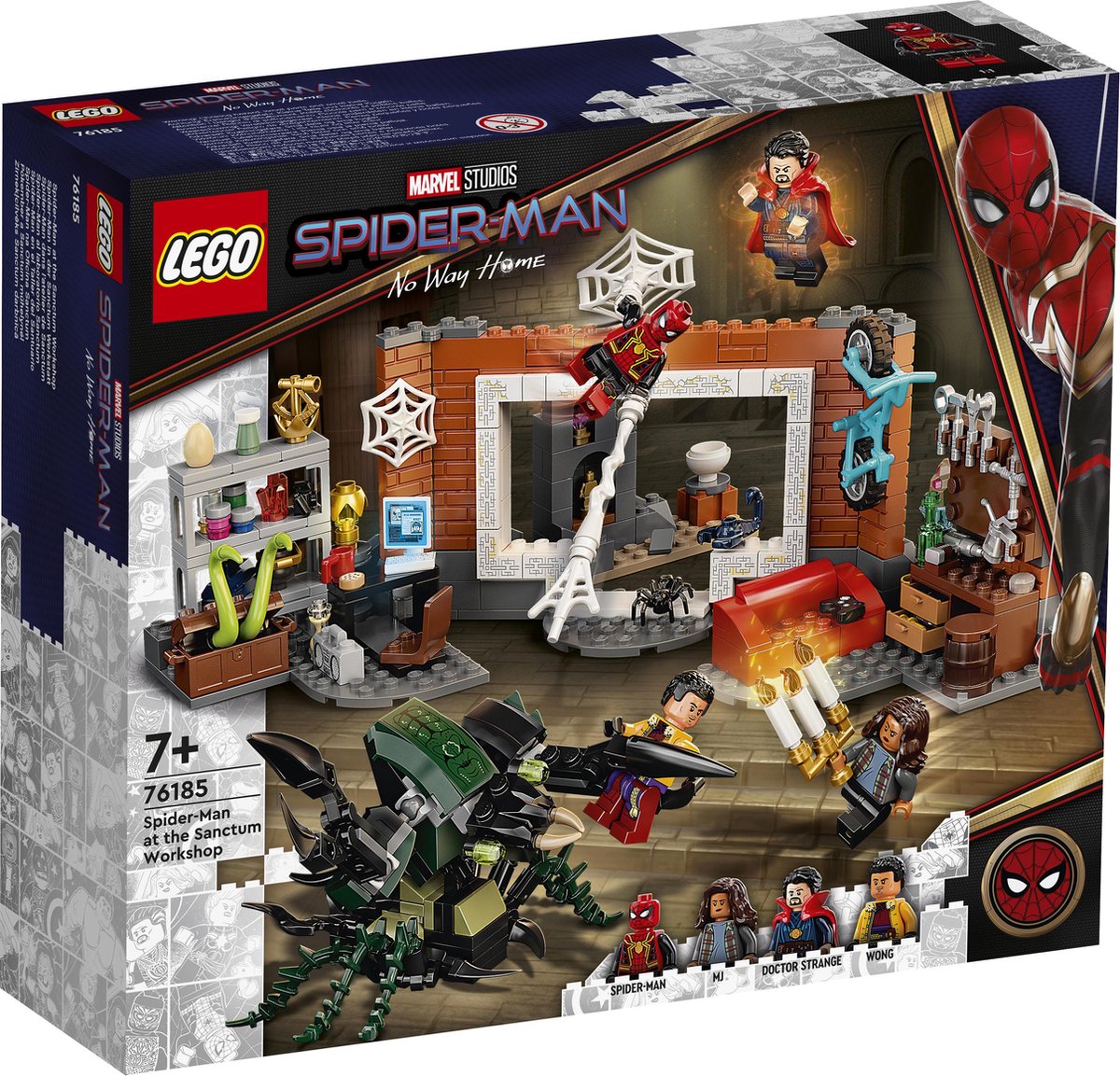 LEGO Marvel Spiderman bij de Sanctum Uitvalbasis - 76185