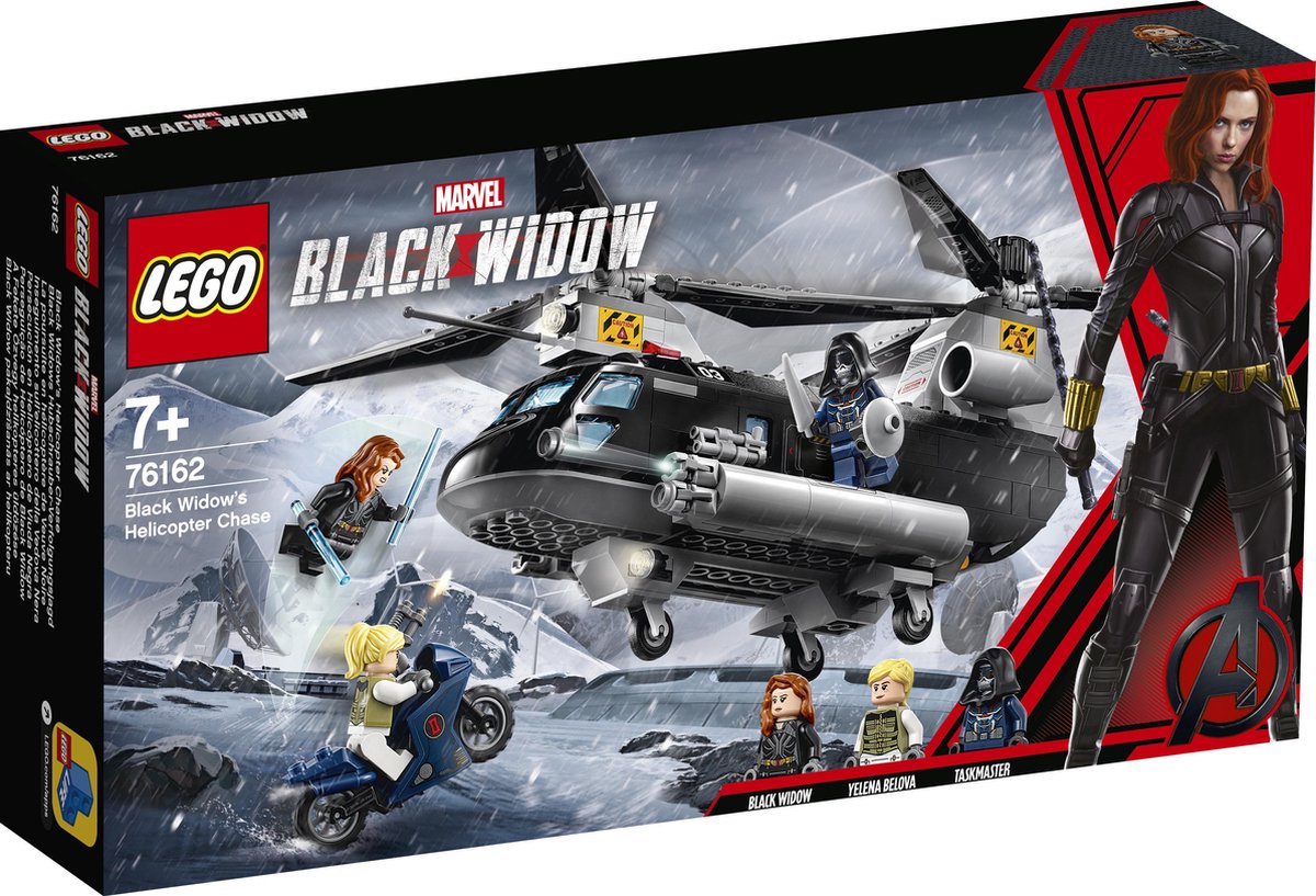 LEGO Marvel Super Heroes Black Widows helikopterachtervolging - 76162