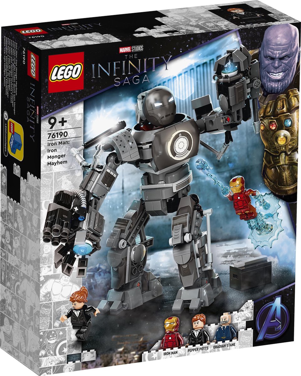 LEGO Marvel Super Heroes Iron Man: Iron Monger Mayhem - 76190