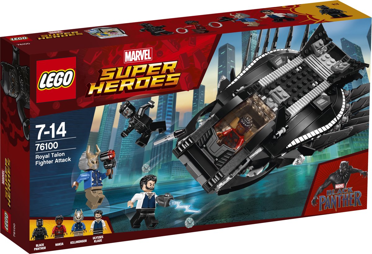 LEGO Marvel Super Heroes Koninklijke klauwvechteraanval - 76100