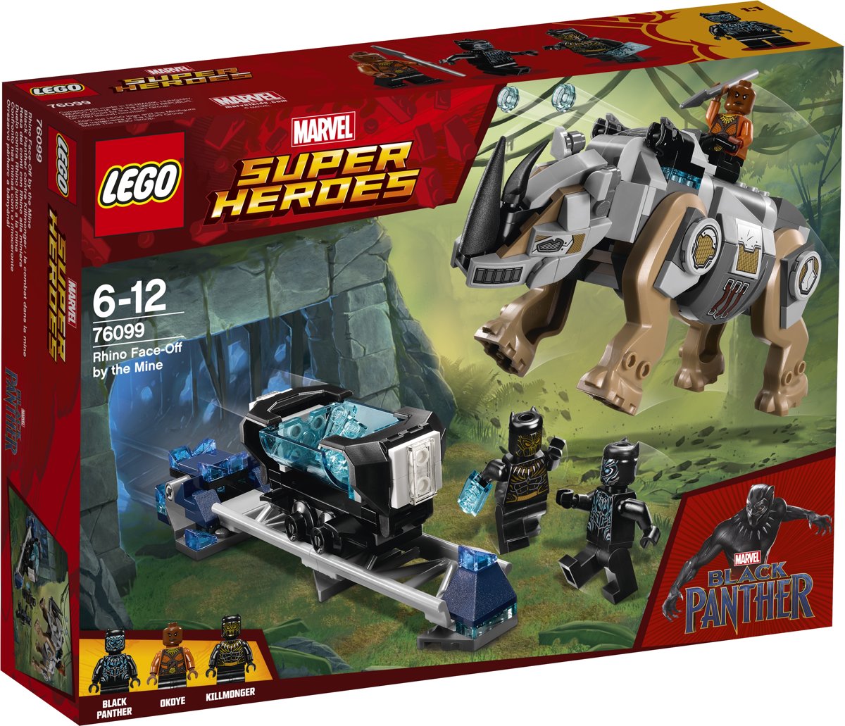 LEGO Marvel Super Heroes Neushoornstrijd bij de mijn - 76099