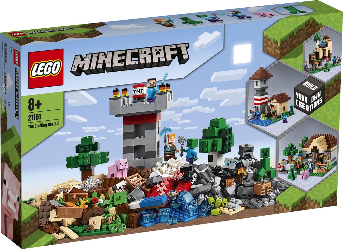 LEGO Minecraft De Crafting-box 3.0 - 21161