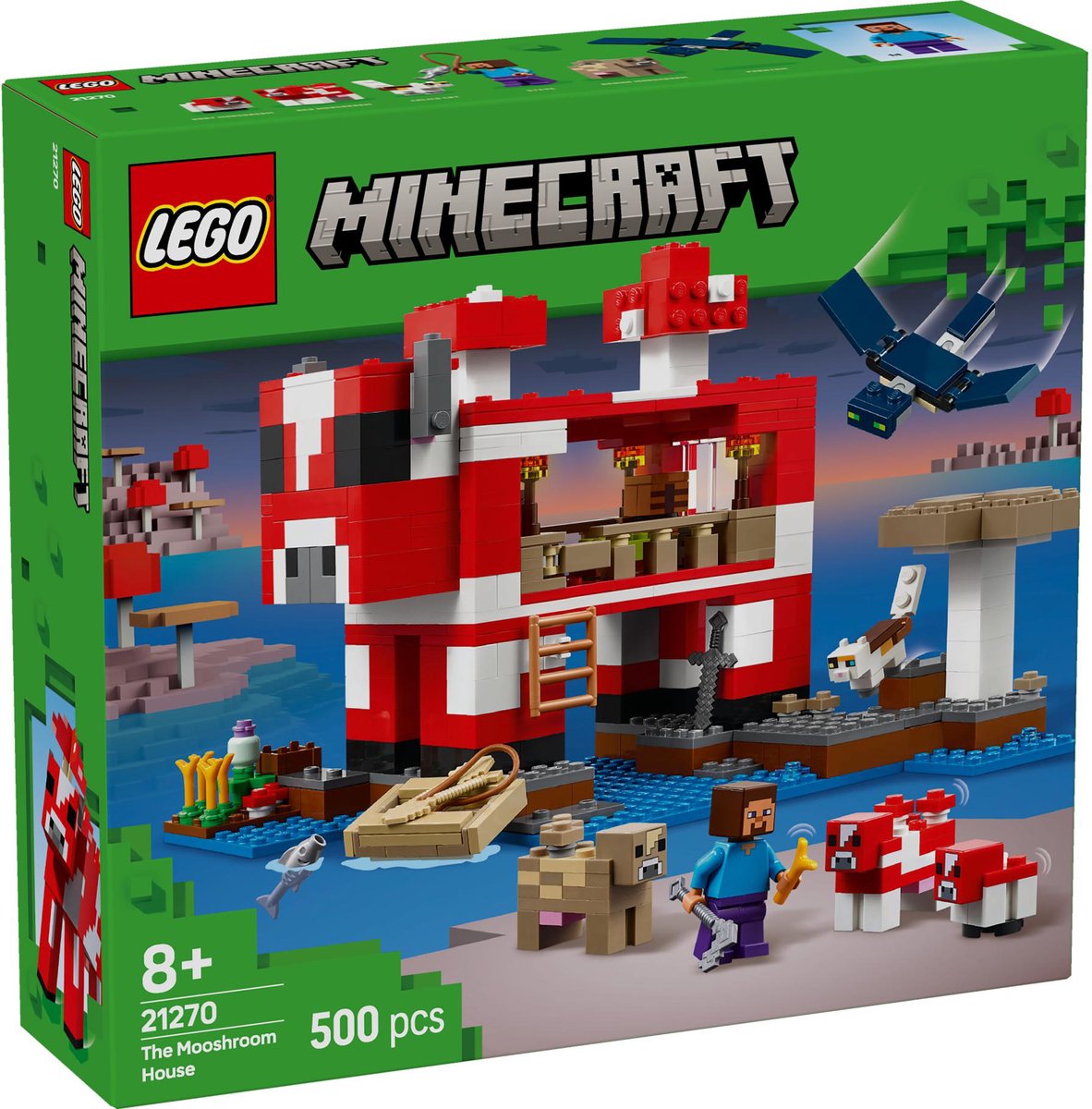 LEGO Minecraft Het Mooshroom huis - 21270
