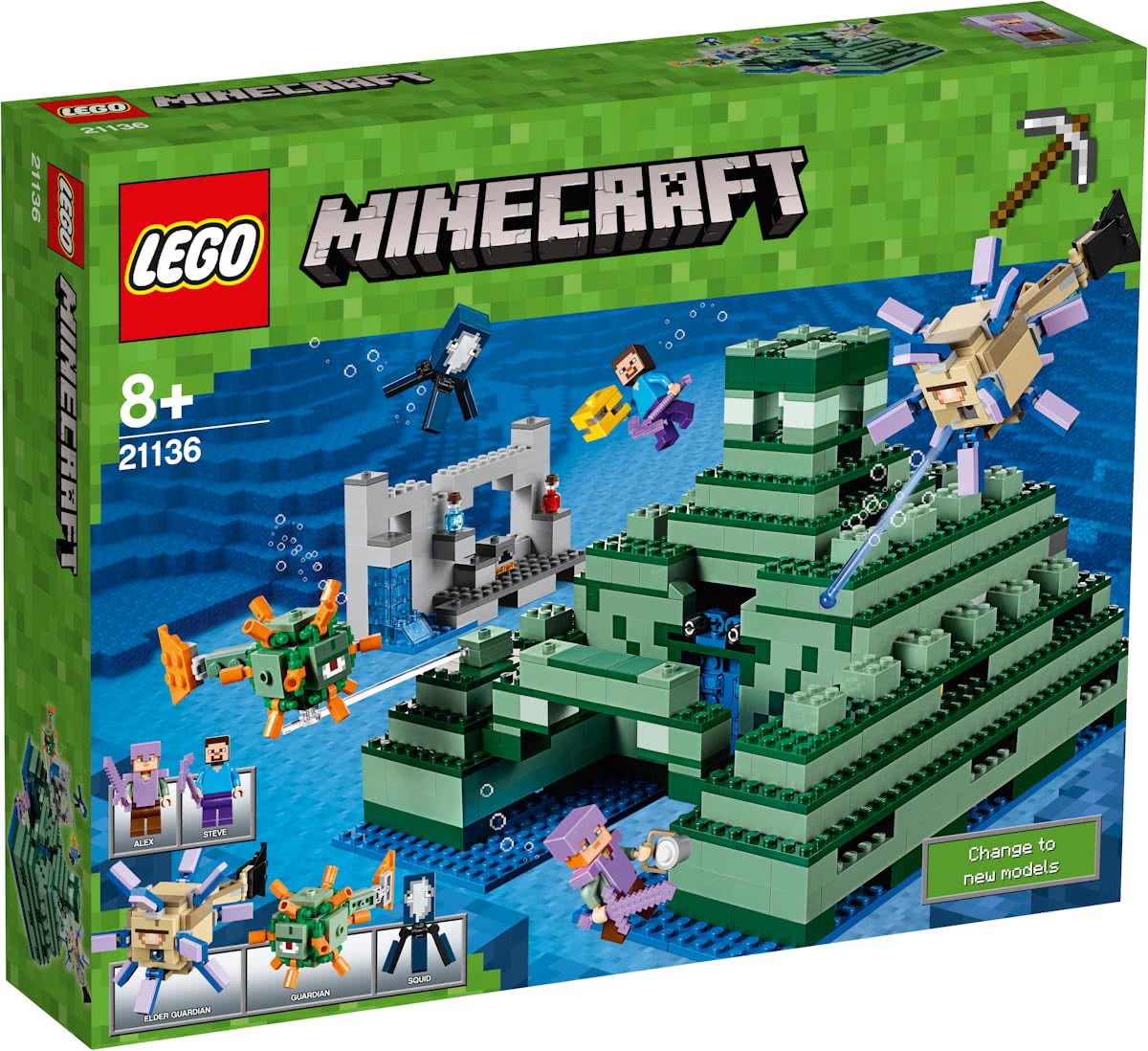 LEGO Minecraft Het Oceaanmonument - 21136