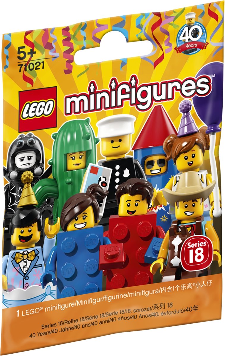 LEGO Minifigures Serie 18: Feestje - 71021