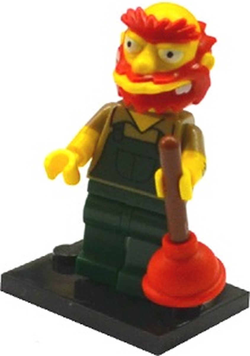 LEGO Minifigures The Simpsons Serie 2 - Groundskeeper Willie - 71009 (colsim2-13) - in polybag