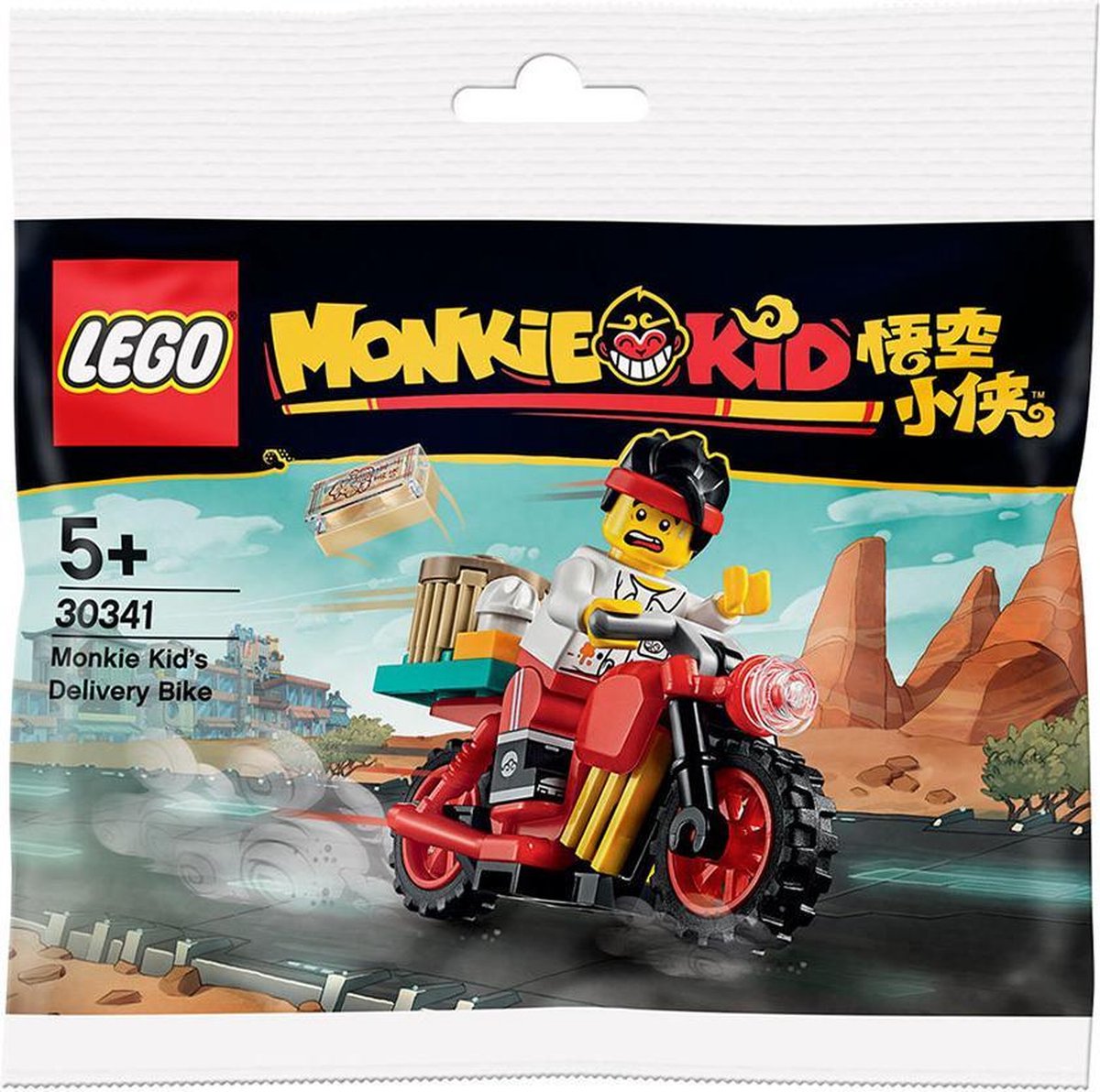 LEGO Monkie Kid’s bezorgfiets (polybag) - 30341