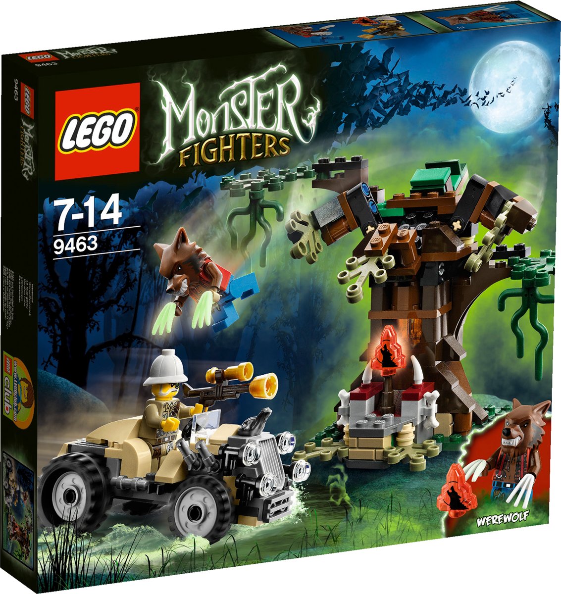 LEGO Monster Fighters Weerwolf - 9463