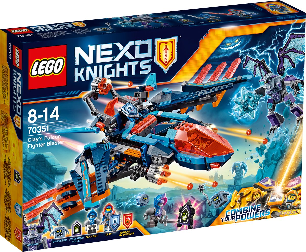 LEGO NEXO KNIGHTS Clays Falcon Gevechtsblaster - 70351