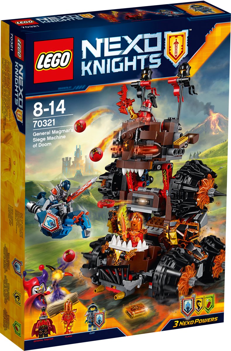 LEGO NEXO KNIGHTS Generaal Magmars Belegeringsmachine - 70321