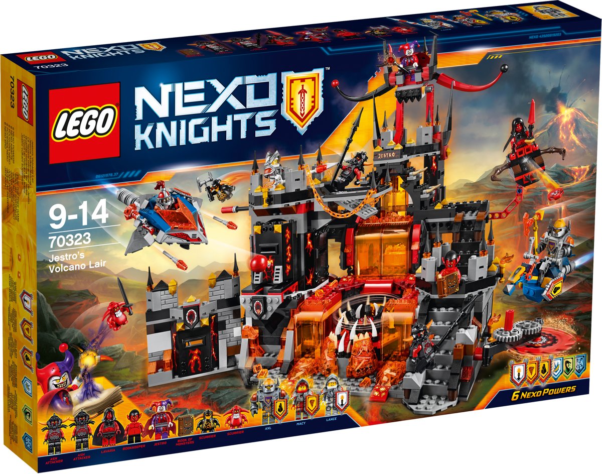 LEGO NEXO KNIGHTS Jestros Vulkaanbasis - 70323