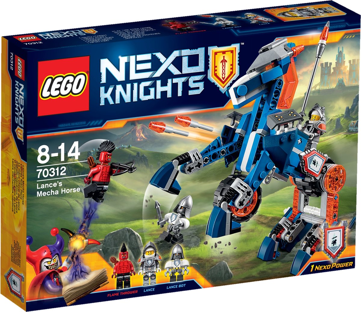 LEGO NEXO KNIGHTS Lance’s Mecha Paard - 70312