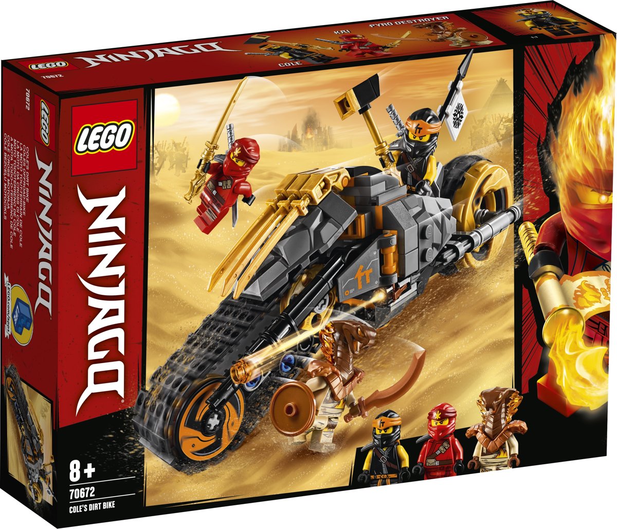 LEGO NINJAGO Coles Crossmotor - 70672