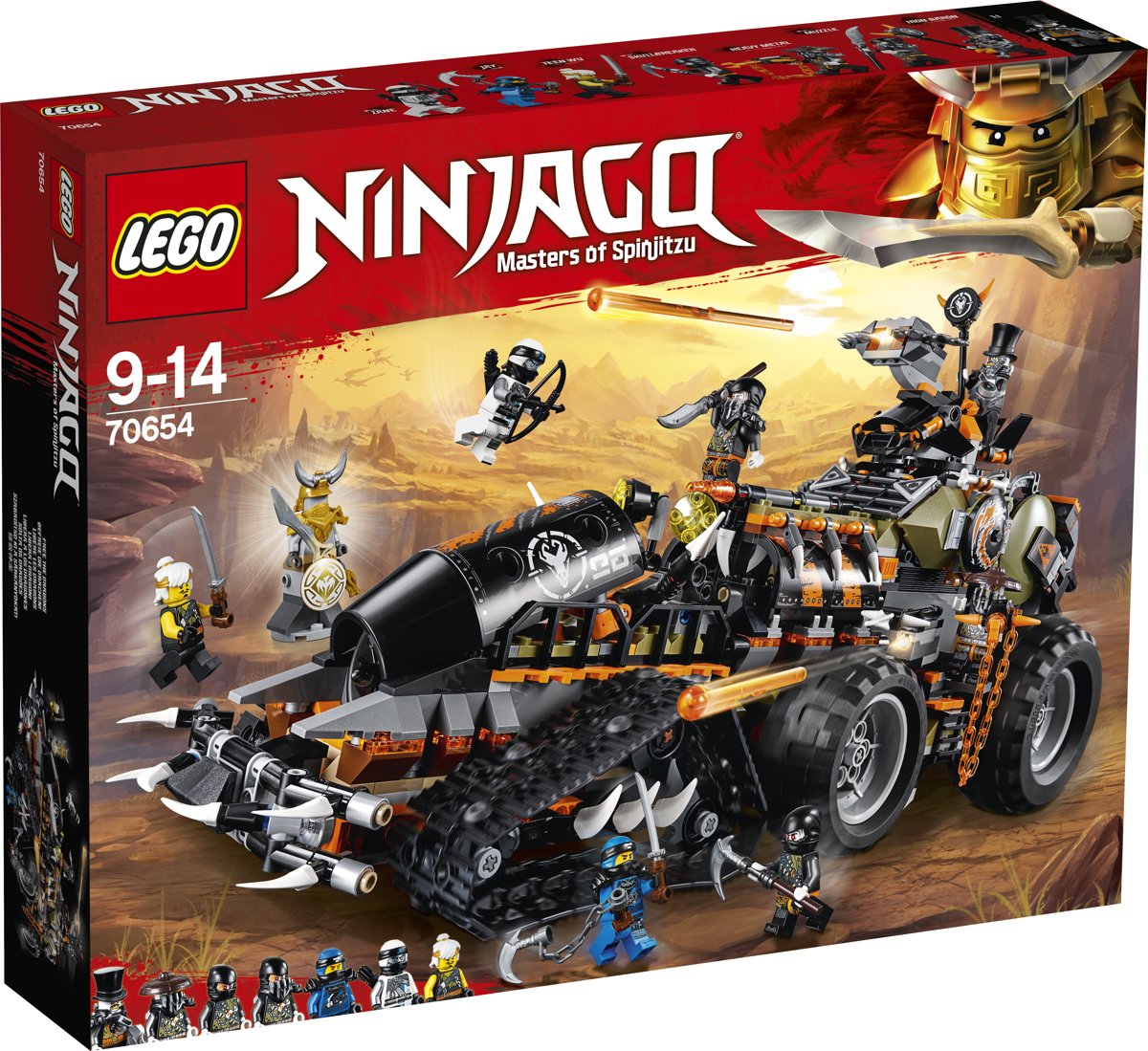 LEGO NINJAGO Dieselnaut - 70654