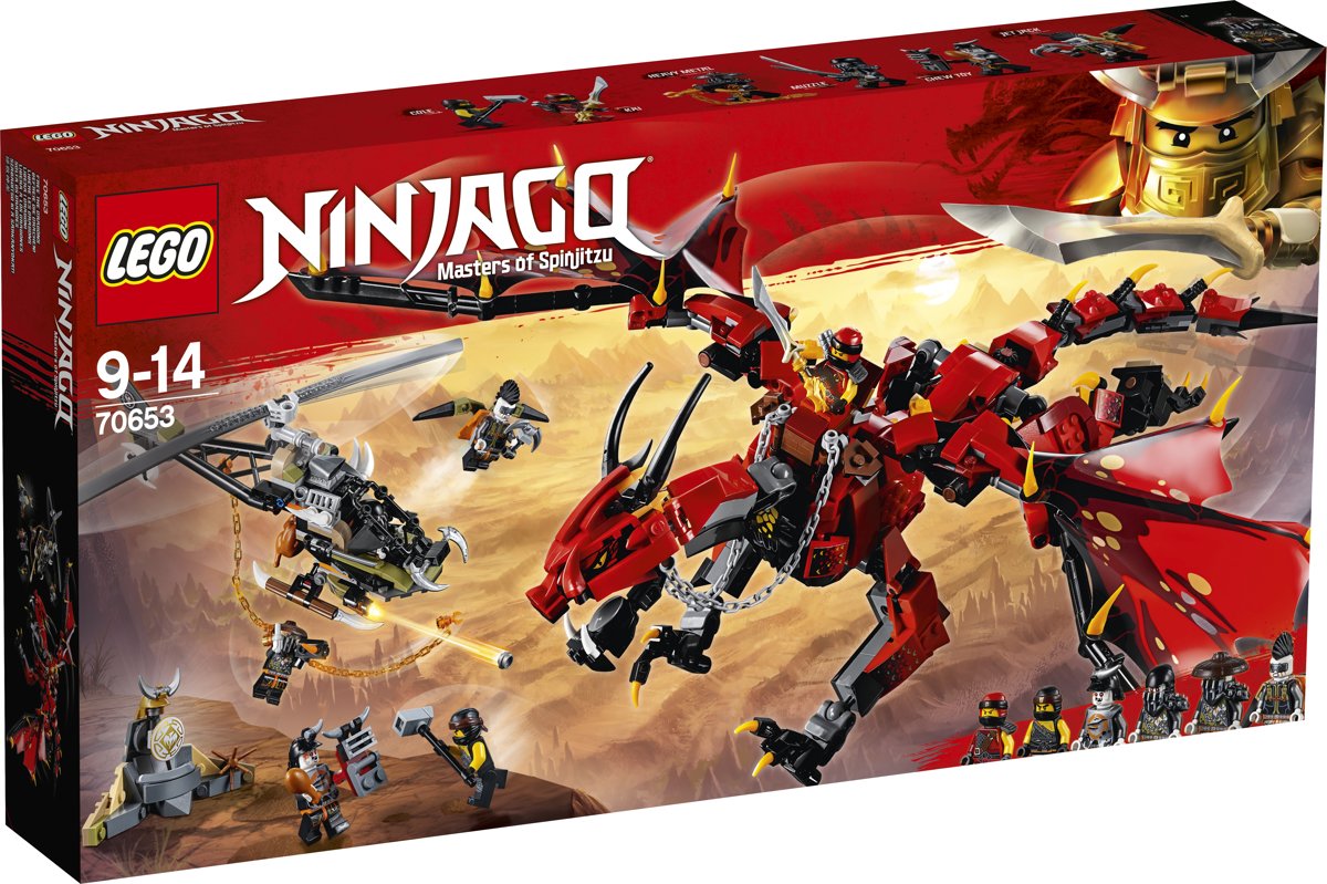 LEGO NINJAGO Firstbourne Draak - 70653