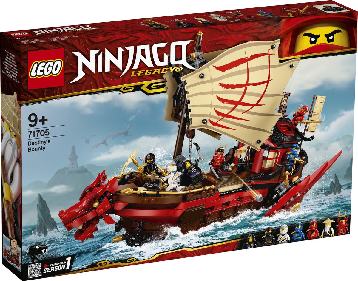 LEGO NINJAGO Legacy Destinys Bounty - 71705