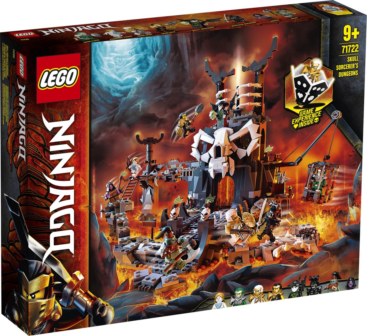 LEGO NINJAGO Skull Sorcerer‘s Kerkers - 71722