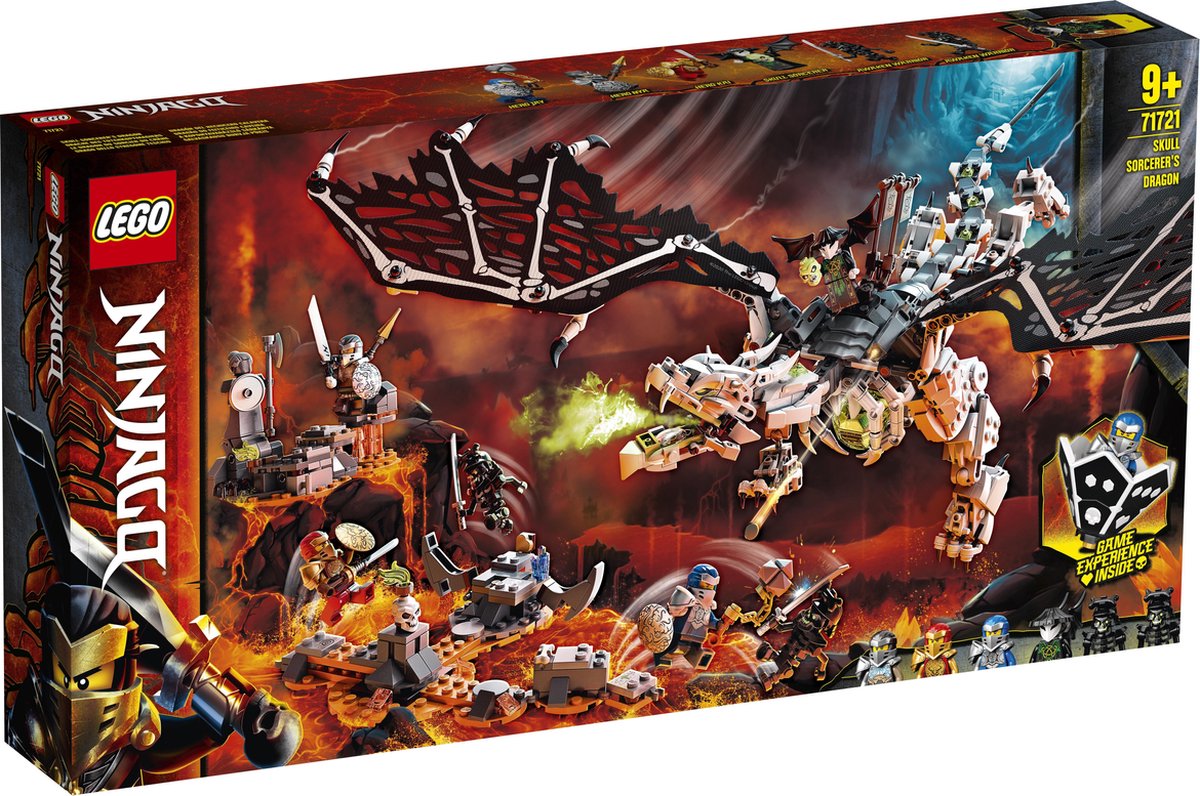 LEGO NINJAGO Skull Sorcerer’s Draak - 71721