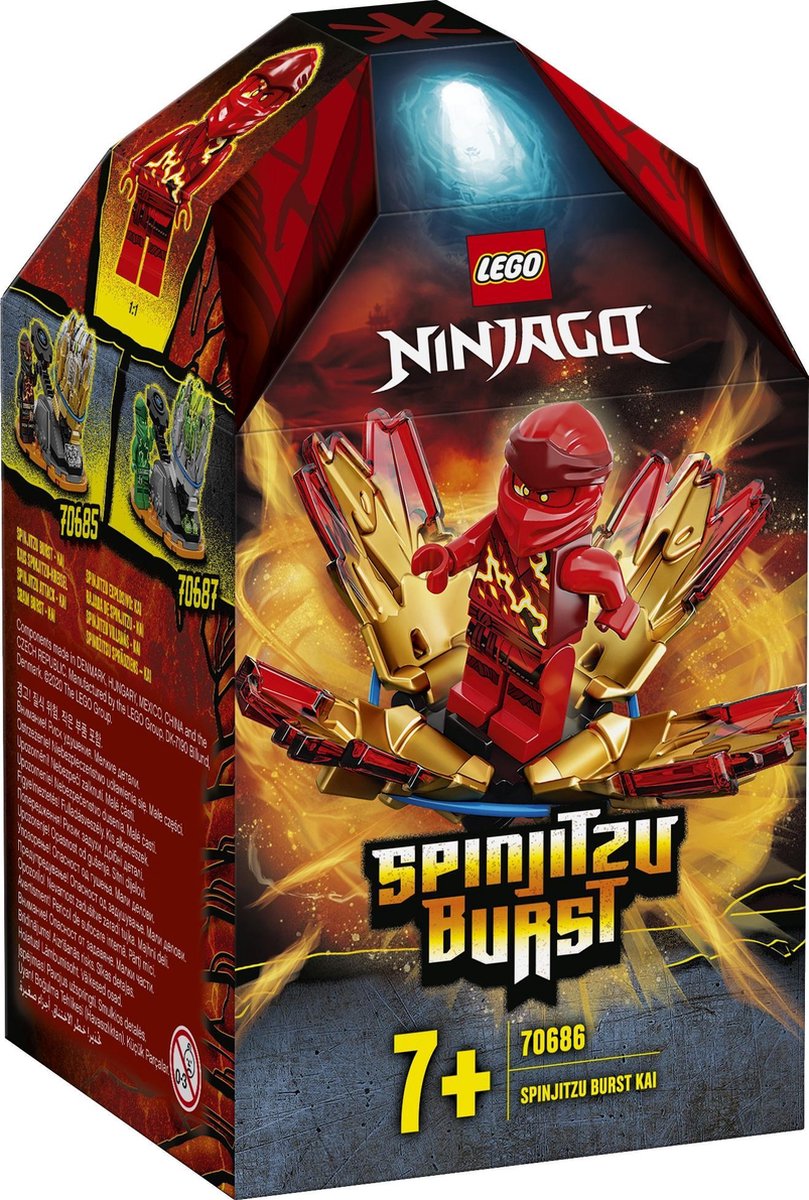 LEGO NINJAGO Spinjitzu Burst Kai - 70686