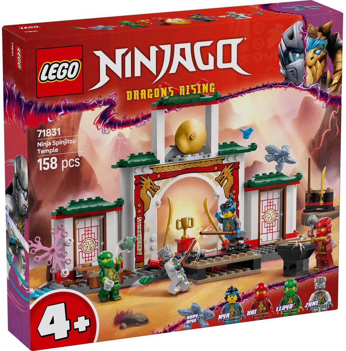 LEGO NINJAGO Spinjitzu ninjatempel actie - 71831