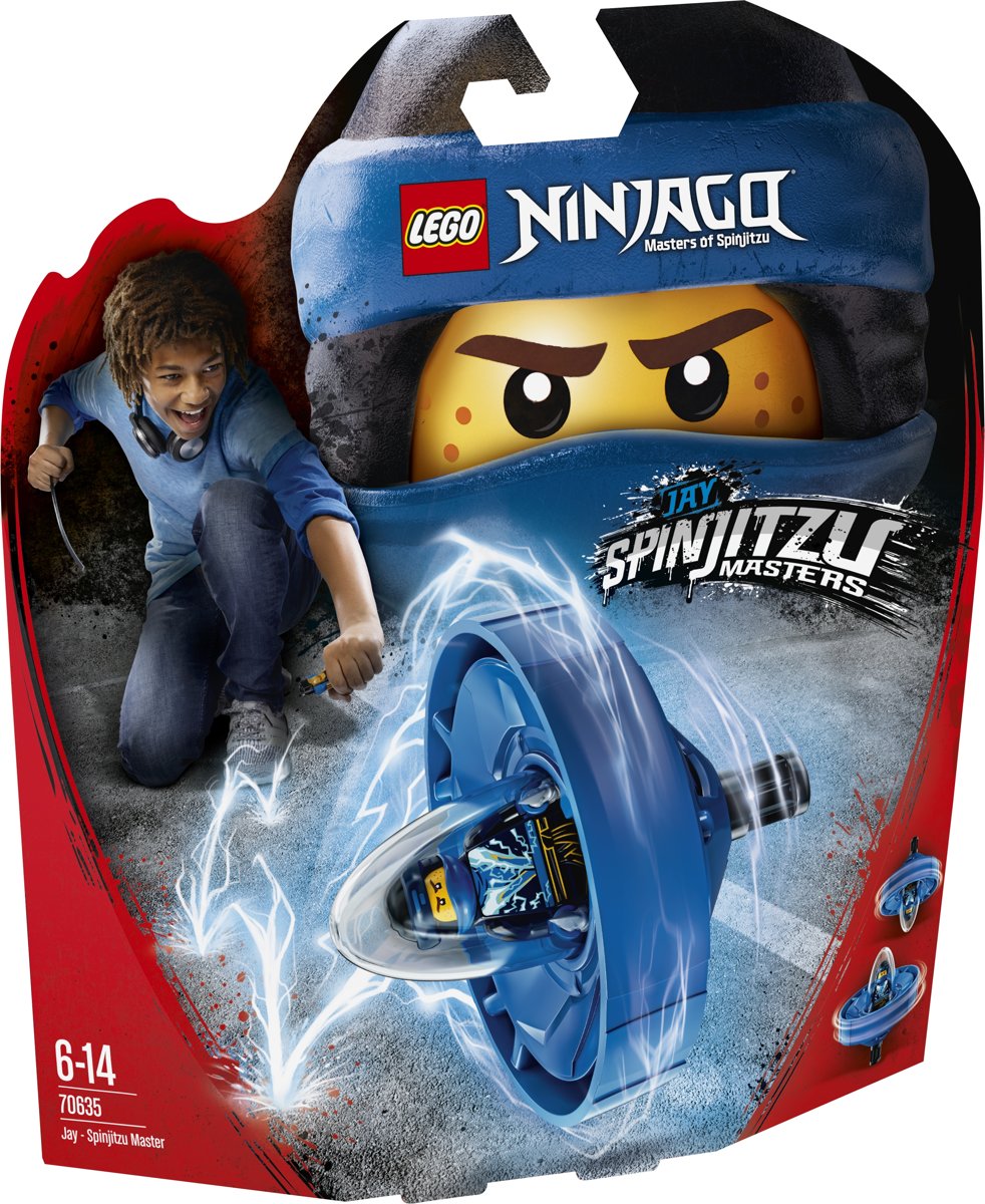 LEGO NINJAGO Spinjitzumeester Jay - 70635