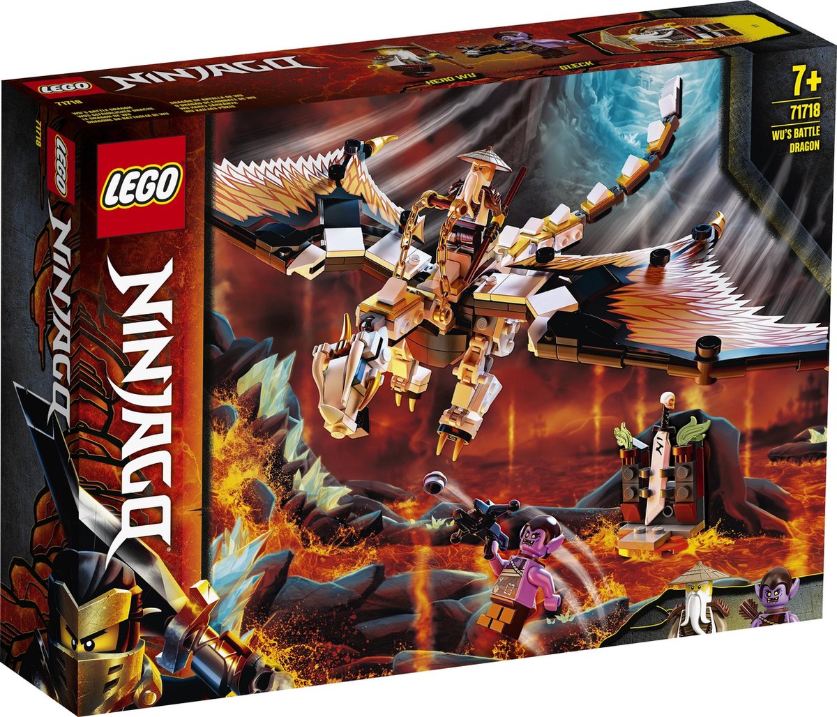 LEGO NINJAGO Wus Gevechtsdraak - 71718