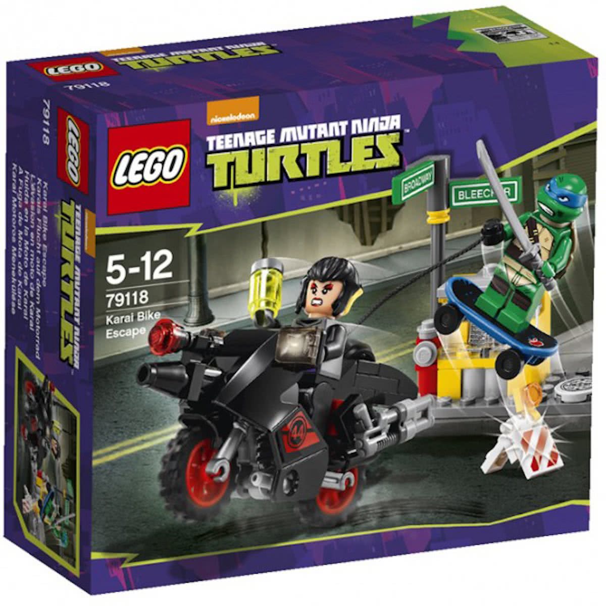 LEGO Ninja Turtles Karai Bike Ontsnapping - 79118