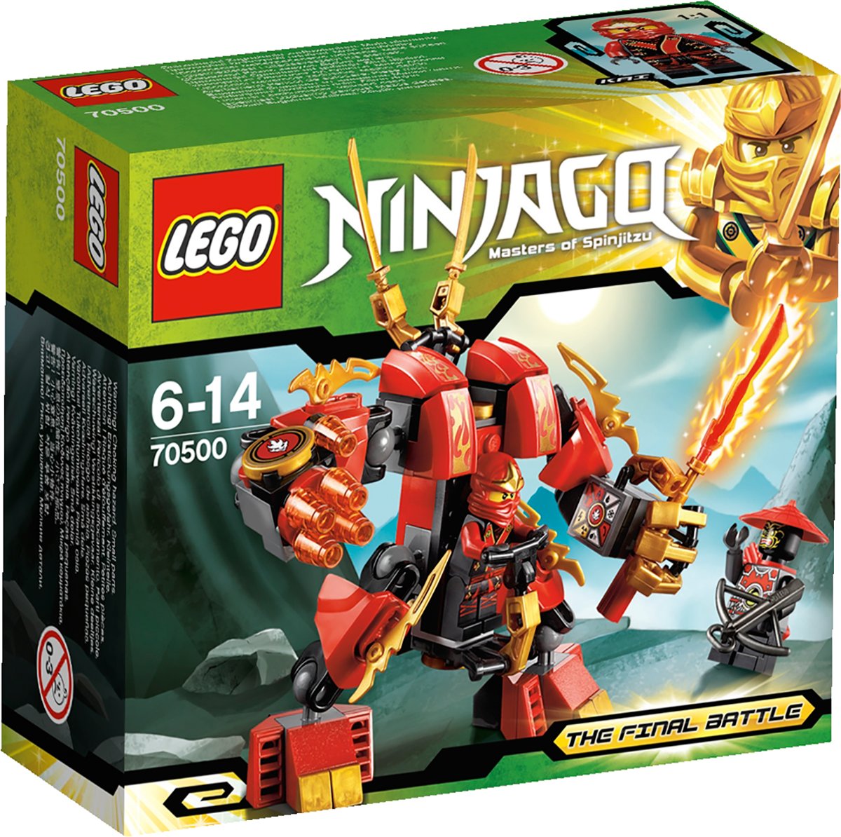 LEGO Ninjago Kais Vuurrobot - 70500