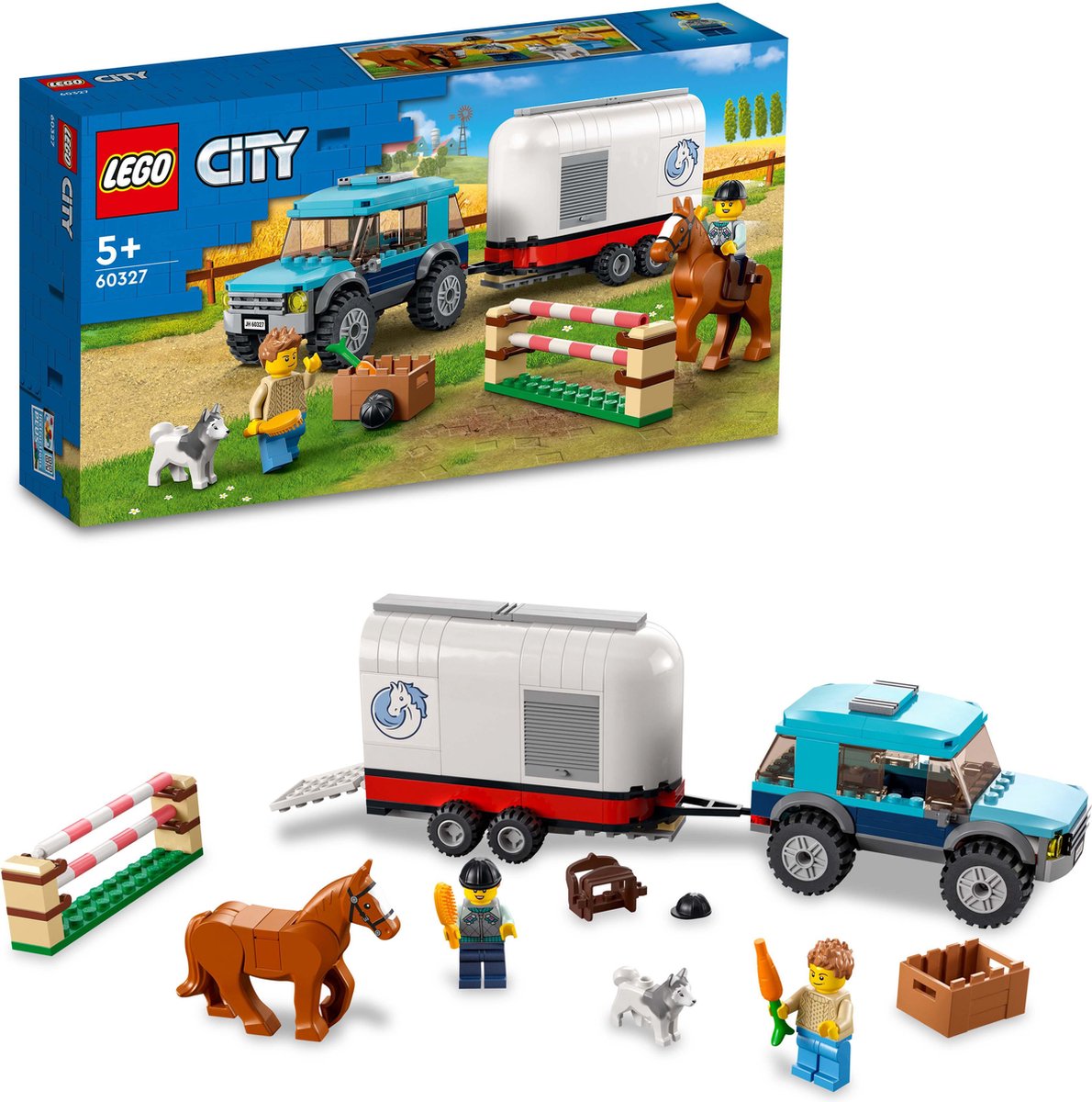 LEGO Paardentransportvoertuig