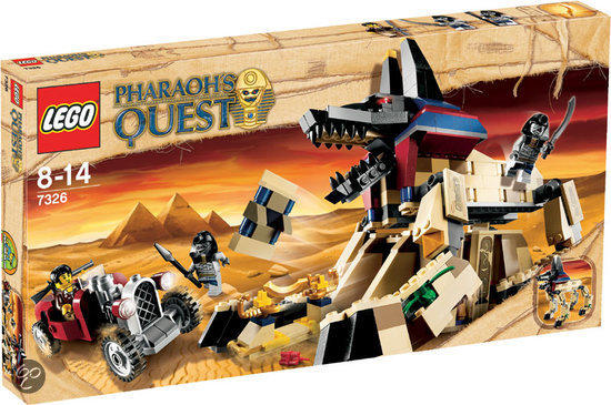 LEGO Pharaohs Quest De Sfinx Herrezen - 7326