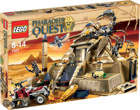 LEGO Pharaohs Quest Schorpioen Piramide - 7327