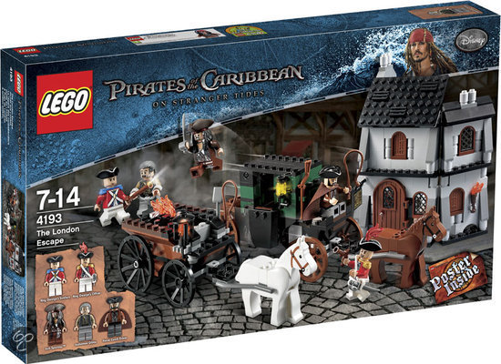 LEGO Pirates of the Caribbean Ontsnapping in Londen - 4193