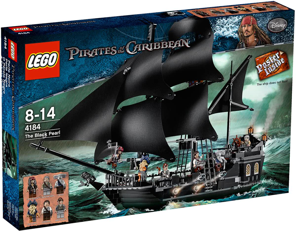 LEGO Pirates of the Caribbean The Black Pearl - 4184