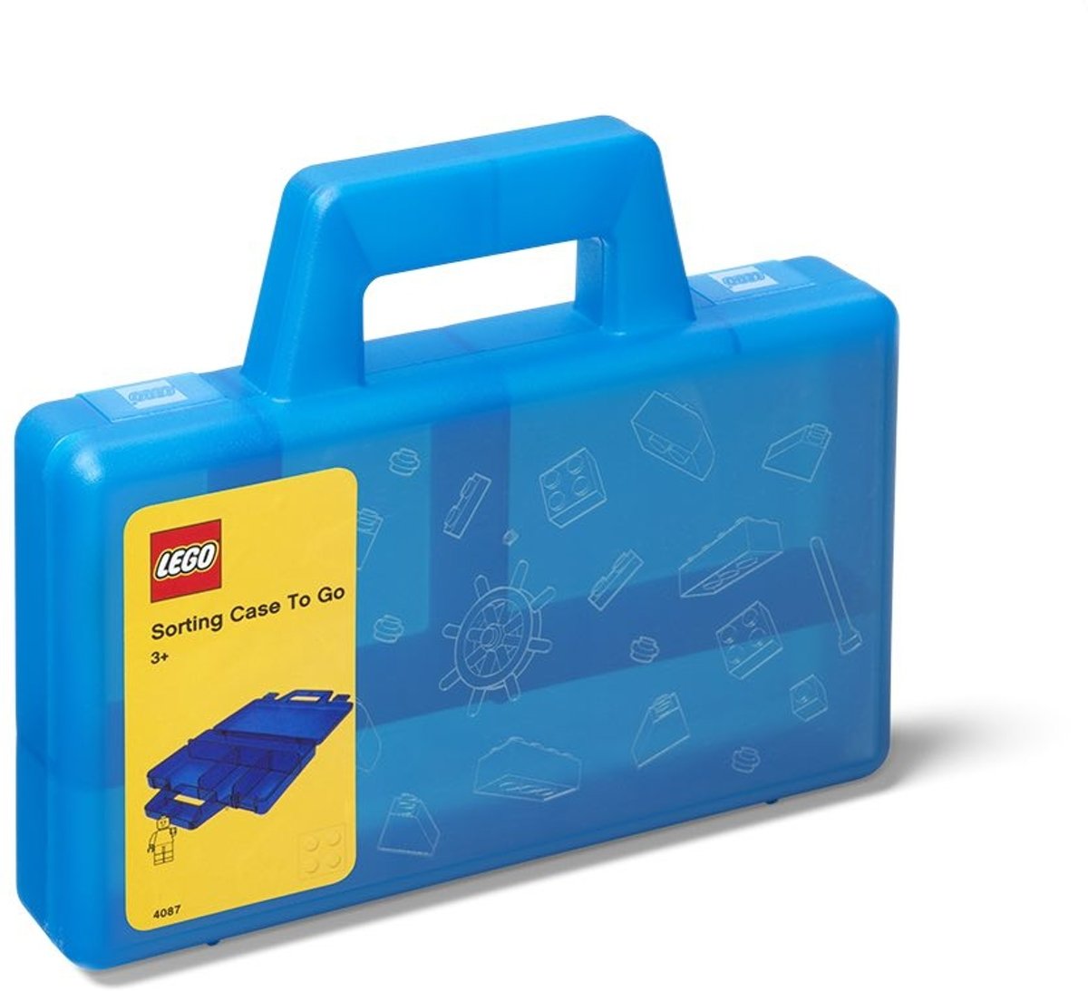 LEGO Sorteerkoffer To Go Blauw - 4087