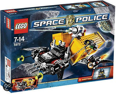 LEGO Space Police Truck Ontsnapping - 5972