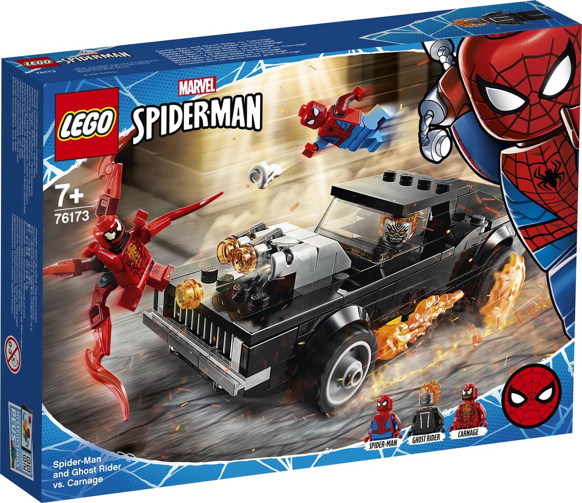 LEGO Spiderman en Ghostrider vs. Carnage - 76173