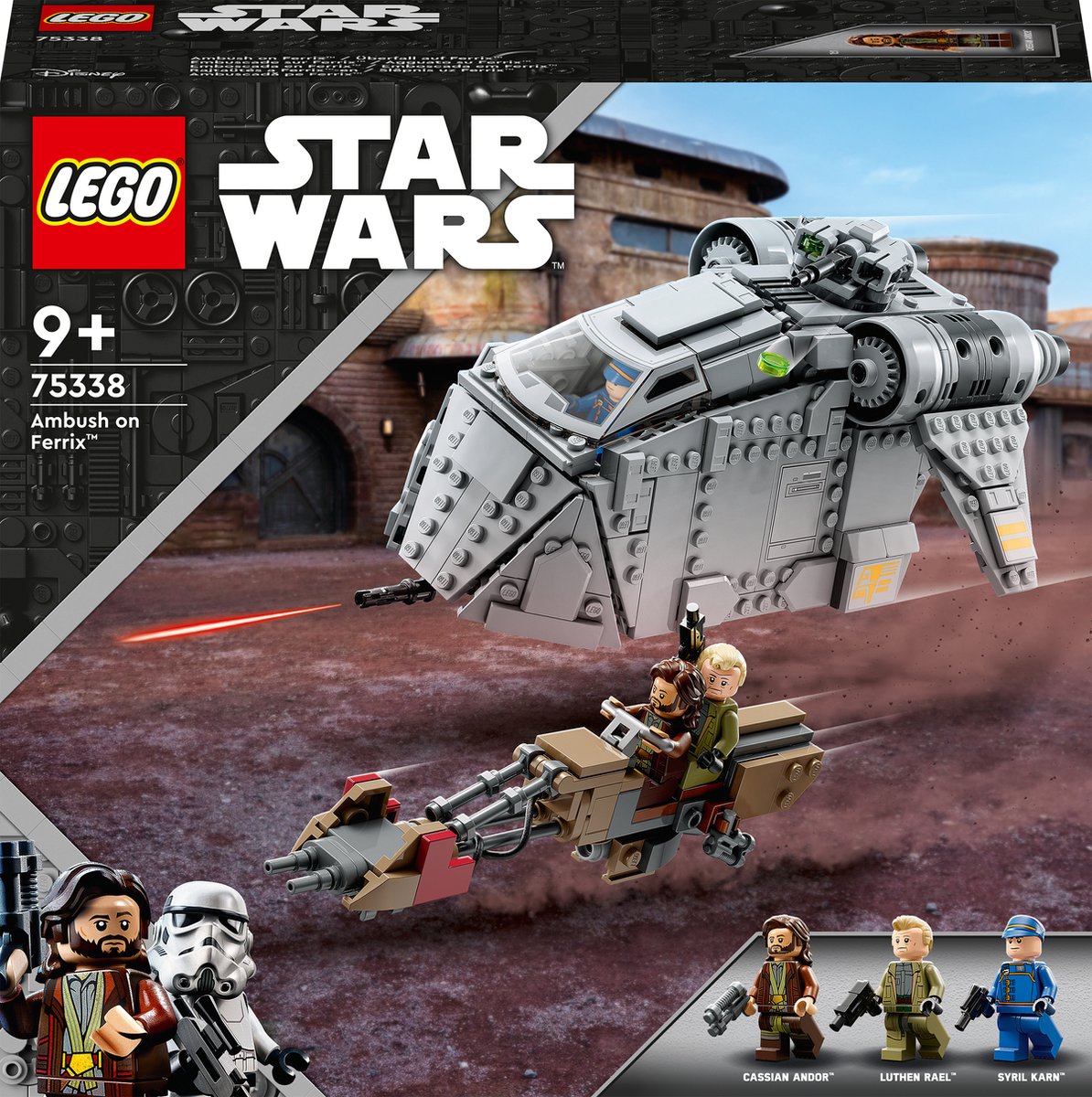 LEGO Star Wars 75338 Hinderlaag op Ferrix Bouwset