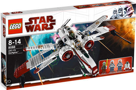 LEGO Star Wars ARC-170 Starfighter - 8088