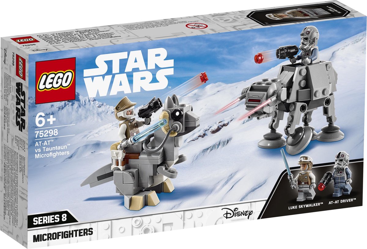 LEGO Star Wars AT-AT vs Tauntaun Microfighters - 75298