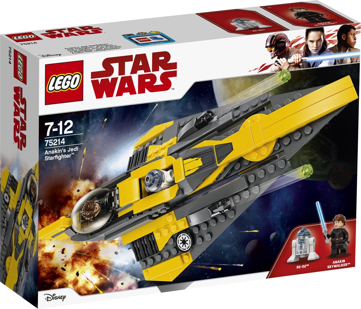 LEGO Star Wars Anakins Jedi Starfighter - 75214