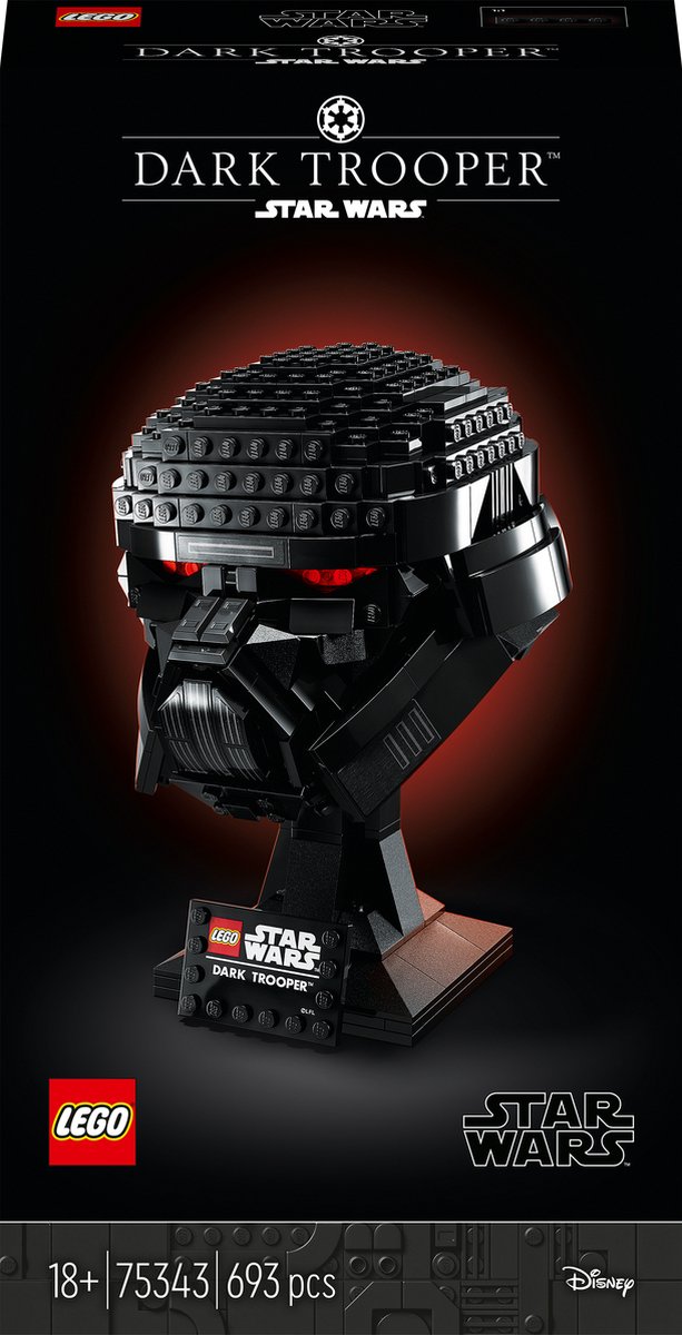 LEGO Star Wars Dark Trooper Helm - 75343