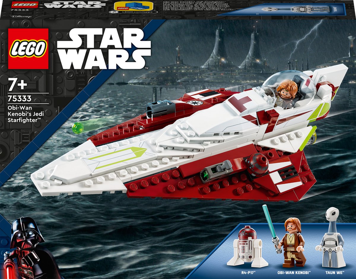   Star Wars De Jedi Starfighter van Obi-Wan Kenobi - 75333