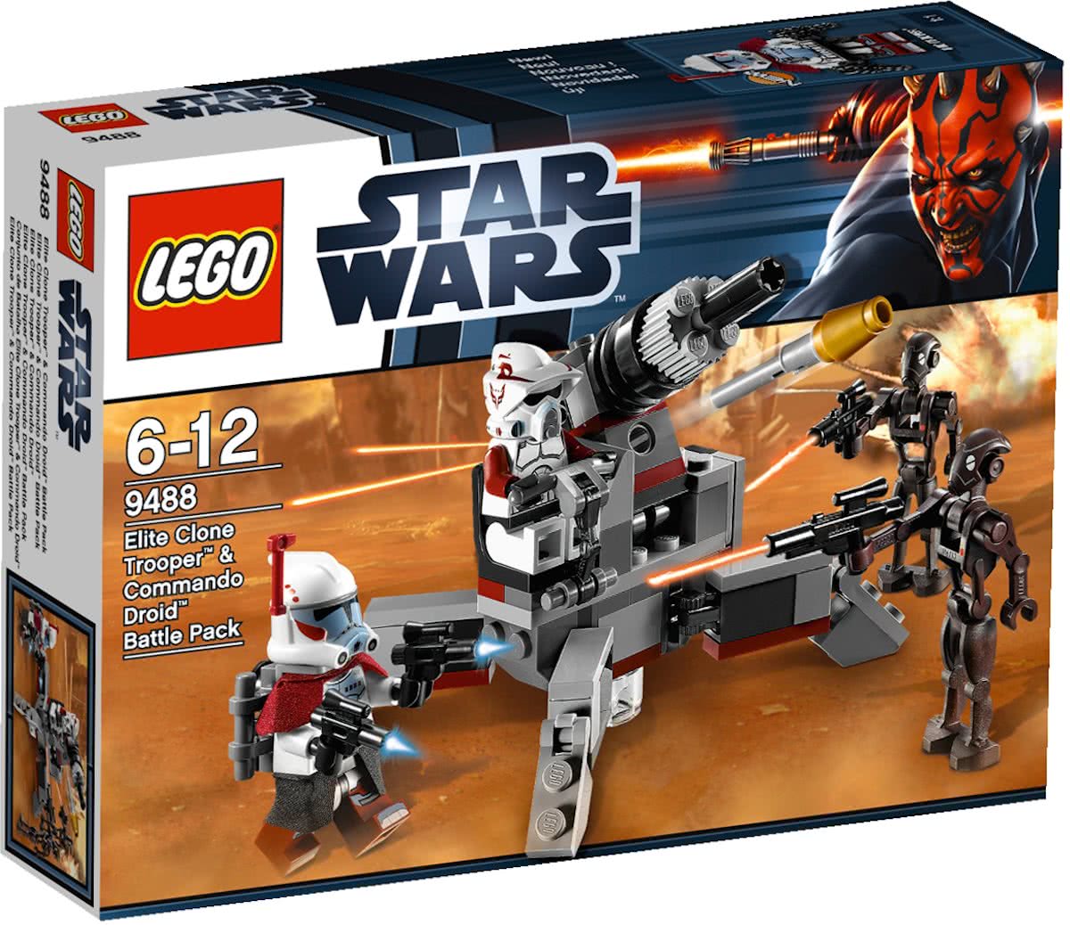 LEGO Star Wars Elite Clone Trooper & Commando Droid Battle Pack - 9488