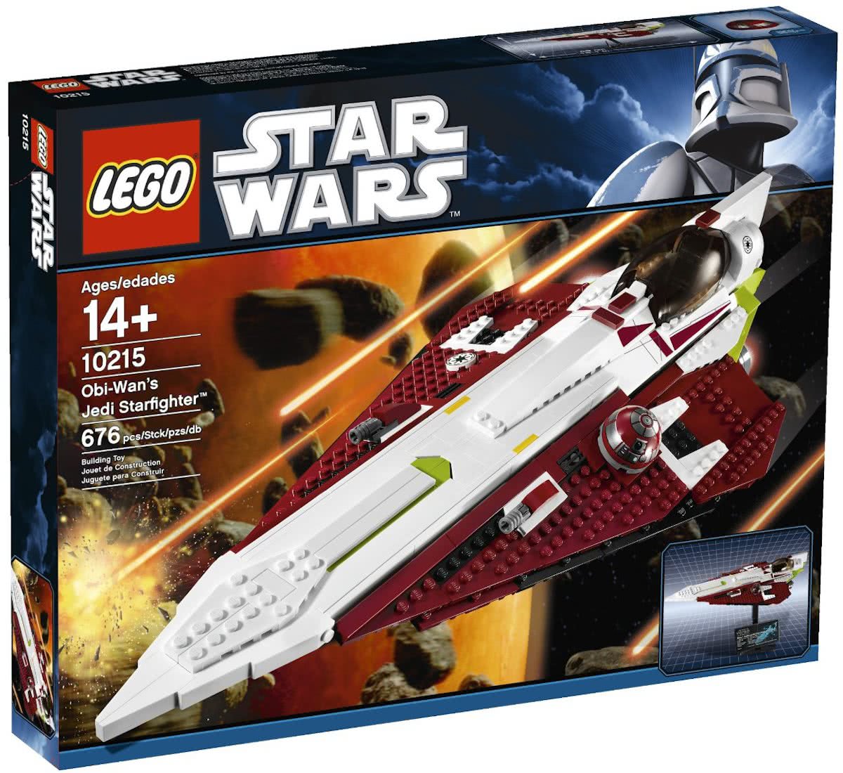 LEGO Star Wars Obi Wans Jedi Starfighter - 10215