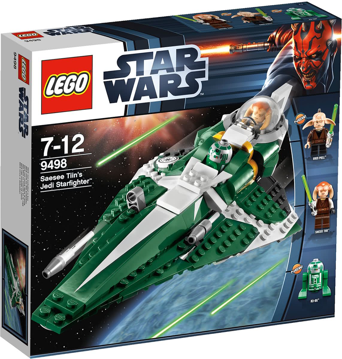 LEGO Star Wars Saesee Tiins Jedi Starfighter - 9498