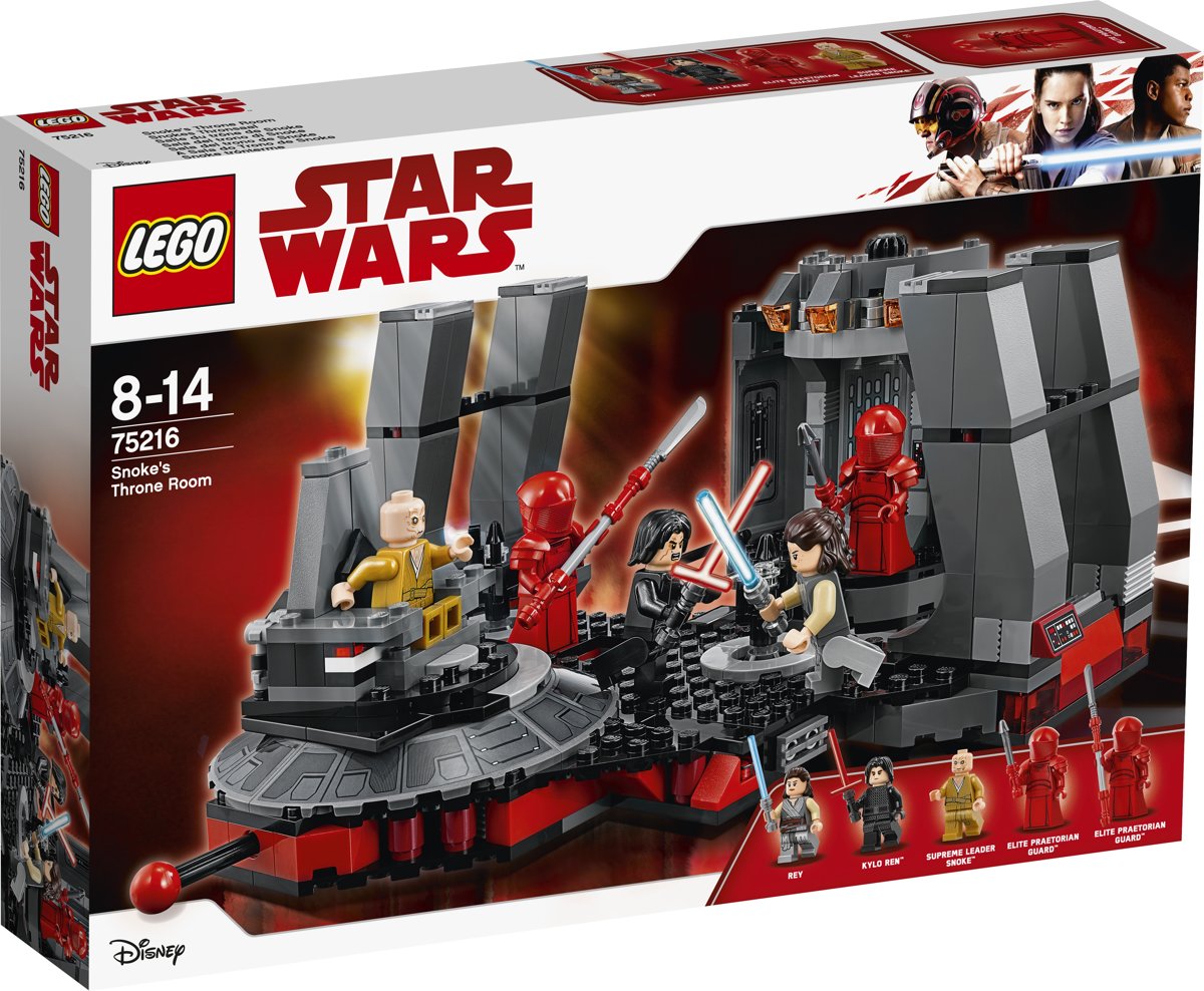 LEGO Star Wars Snokes Troonzaal - 75216