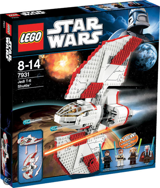 LEGO Star Wars T-6 Jedi Shuttle - 7931