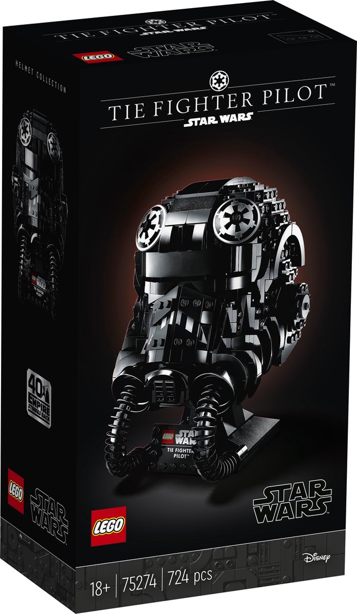 LEGO Star Wars TIE Fighter Pilot Helm - 75274