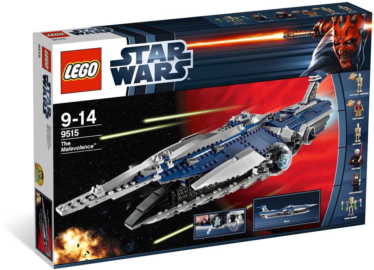 LEGO Star Wars The Malevolence - 9515